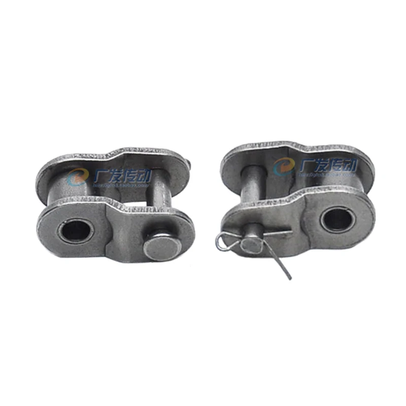 Chain Single Row Half Buckle 04C 08B 08A 06B 06C 10A 12A 16A Roller Drive Transmission Chain Join Roller Connector