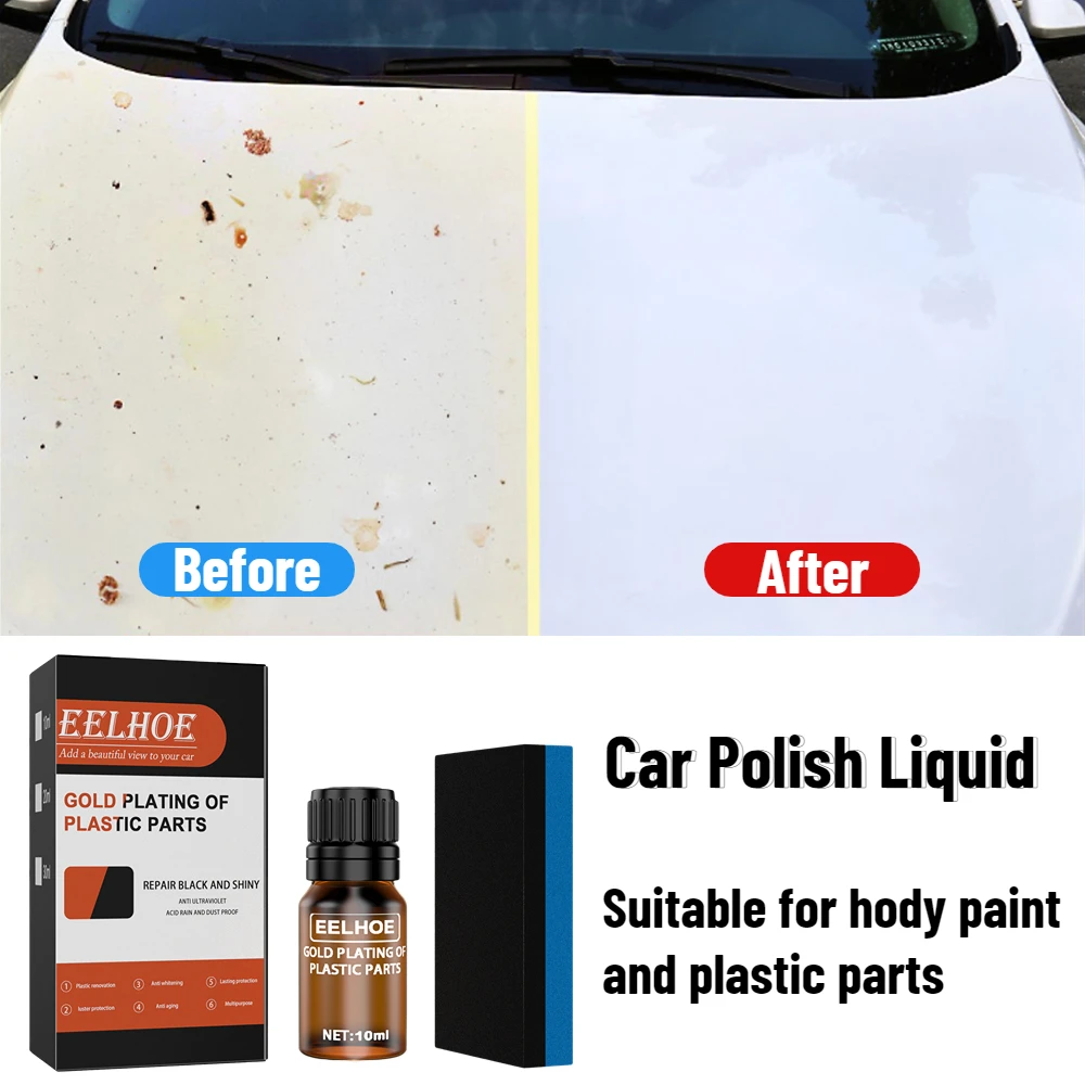 

Car Ceramic Coating Nano Paint Care Car Polish Liquid Plastic Parts Glass Anti Scratch Hydrophobic Layer Coating Auto Detailing