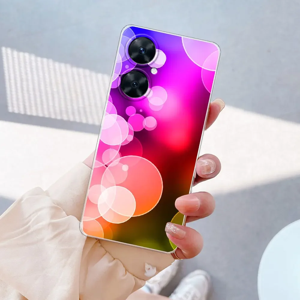 Transparent Silicone Phone Case with Bumper Protection