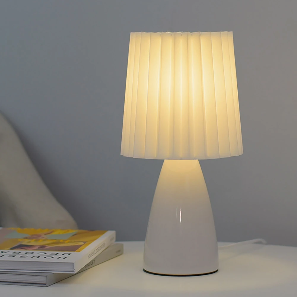 Milkshake Table Lamp For Bedroom Night LightDesk Lamp E27 LED INS Floor