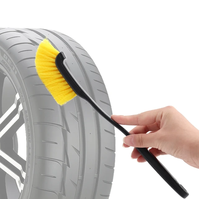 Truck Soft Bristle Wheel Cleaning Brush Rim Tire Detail Brush Automotive Tire  Brush Wheel Cleaner Brushes - AliExpress