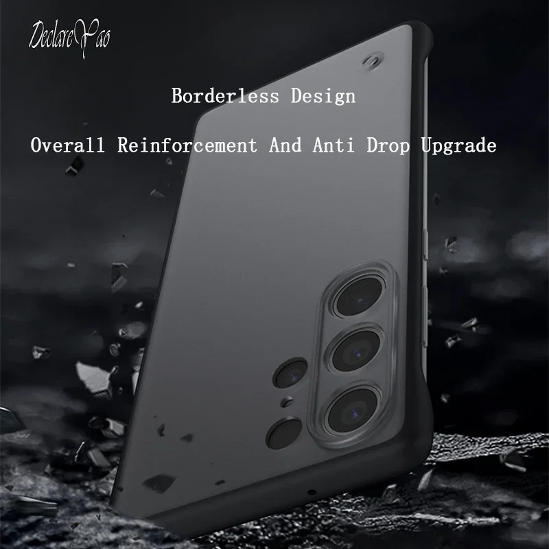 DECLAREYAO Original Light Slim PC Matte Hard Coque For Samsung Galaxy S25 S24 Ultra S23 S22 Plus S21 FE S10 S8 S9 S20 Case Cover 4