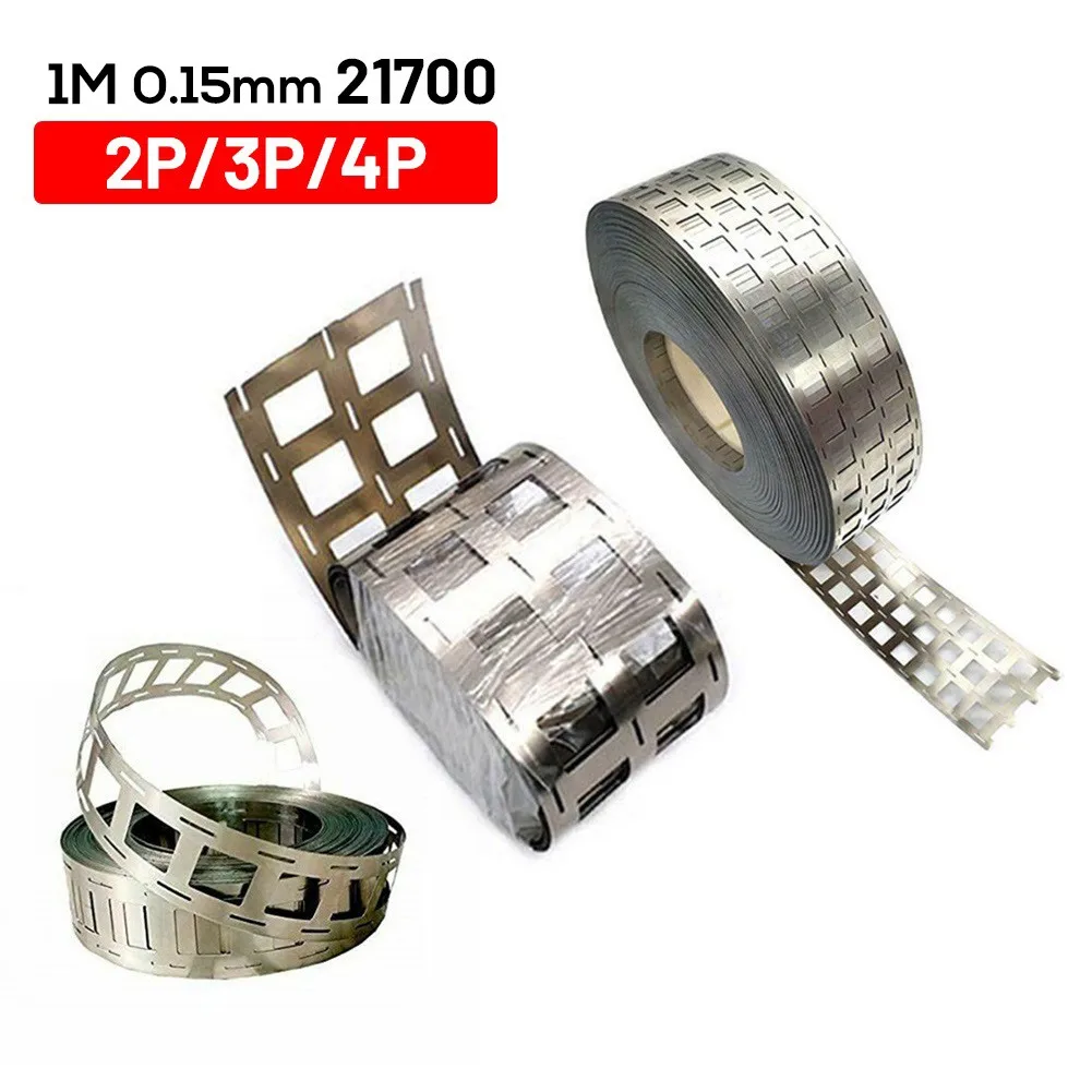 Neues vernickeltes Stahlband blech 1 stücke 21700 Nickelst reifen praktischer 0,15mm Nickel band halter für Nickel gürtel