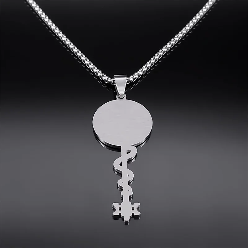  Hekate  Ʈ  η ƿ ī  ɺ Hecate Snake Key Chain Necklaces Femme Jewelry collare