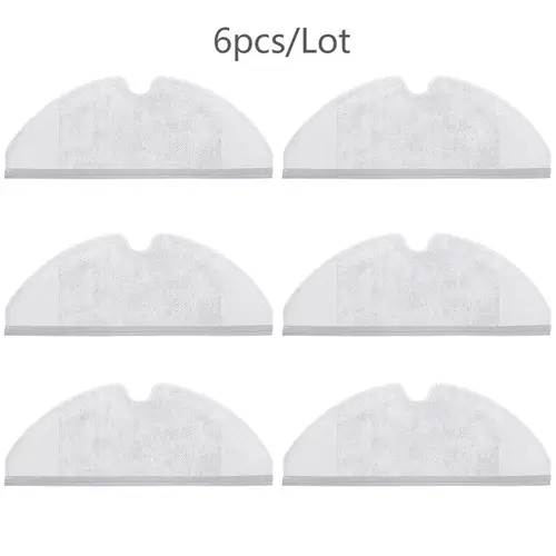 Mopping cloths main brush White HEPA filter for Xiaomi Roborock S6 S5 MAX S60 S65 S5 S50 S55 E25 E35 vacuum parts accessories - Image 8