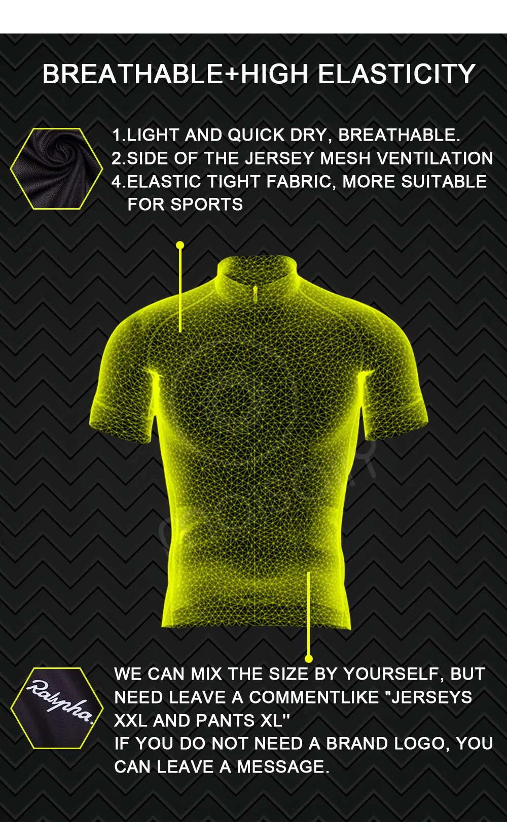Description Picture 6 of itemCycling Jersey Set Man Ciclismo MTB Mountain Bike Etxeondo Bicycle Clothing NICE MEN GEL  Bib Shorts Bike Wear Medium Distance