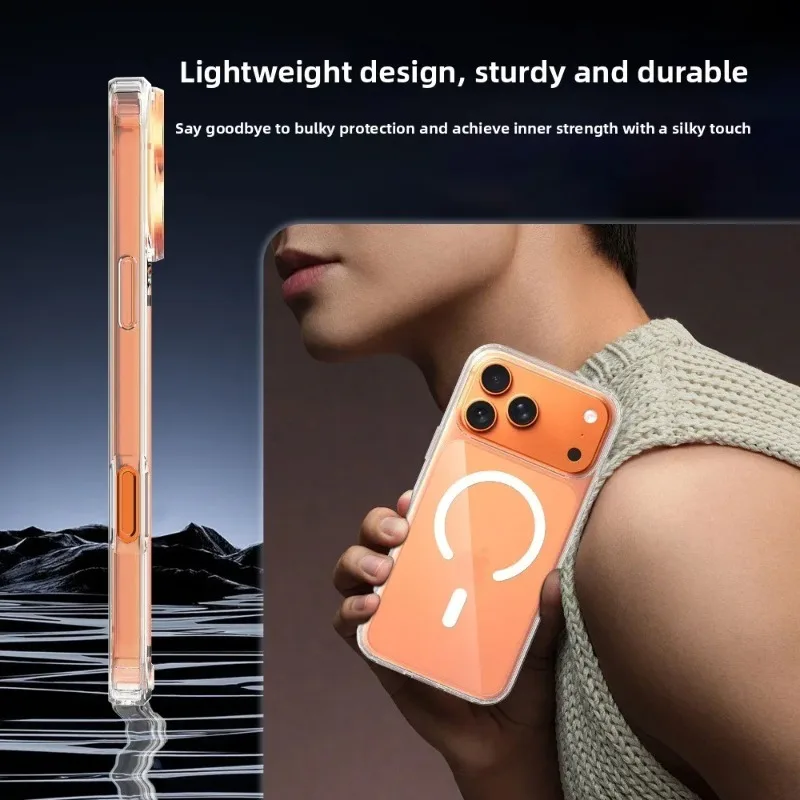 Enhanced Magnetic MagSafe Phone Case with Screen and Lens Protector