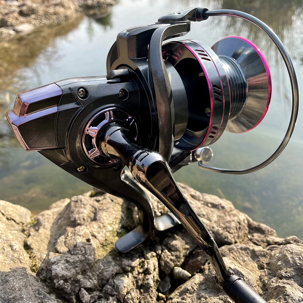 

Large Fishing Reels Spinning YO9000-12000 Size Trolling Metal Fishing Reel Carp Reel Feeder Pesca Max Drag 20 /25 /30 Kg