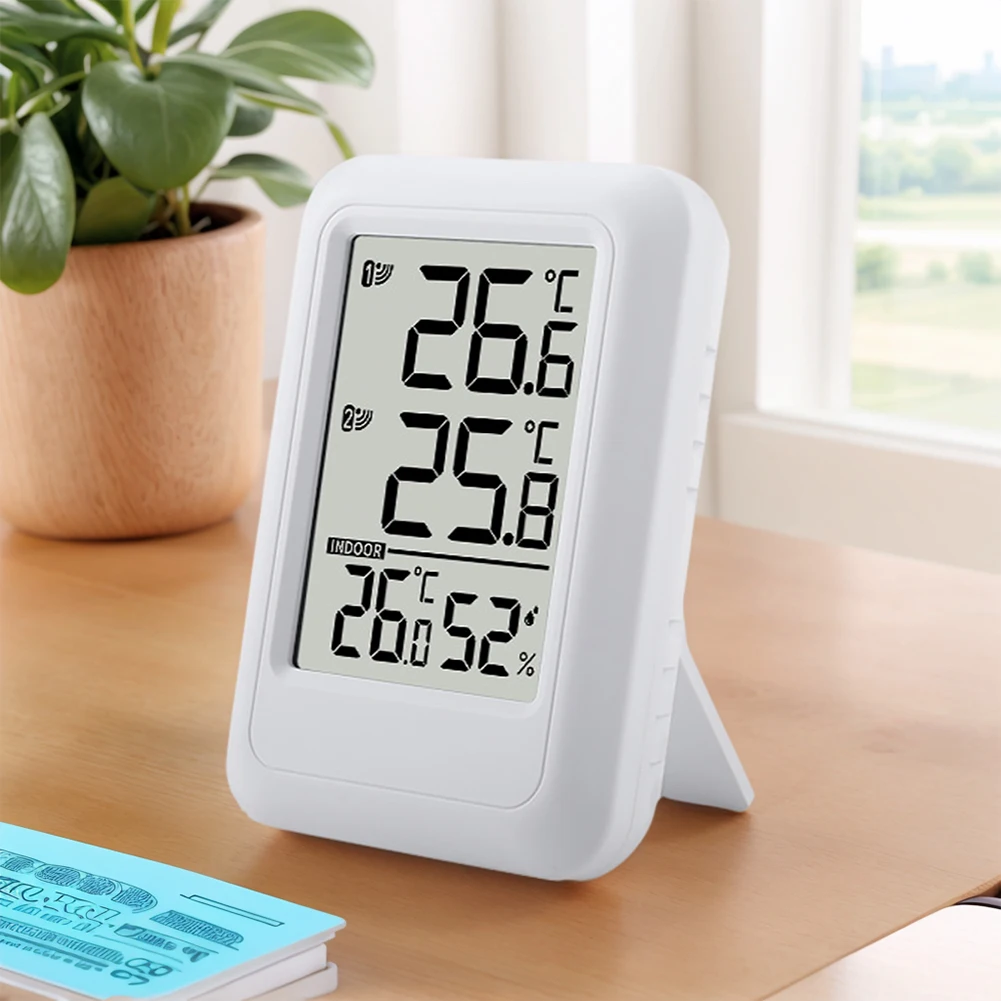 Description Picture 6 of itemSmart Digital Thermometer for Home, Outdoor, Wine Cellar with 2 Wireless Sensors - Monitor Kitchen Temperature with TS-FT0402
