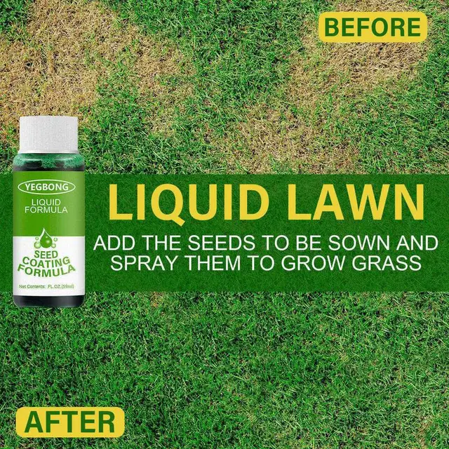 Transform your lawn with Green Grass Spray