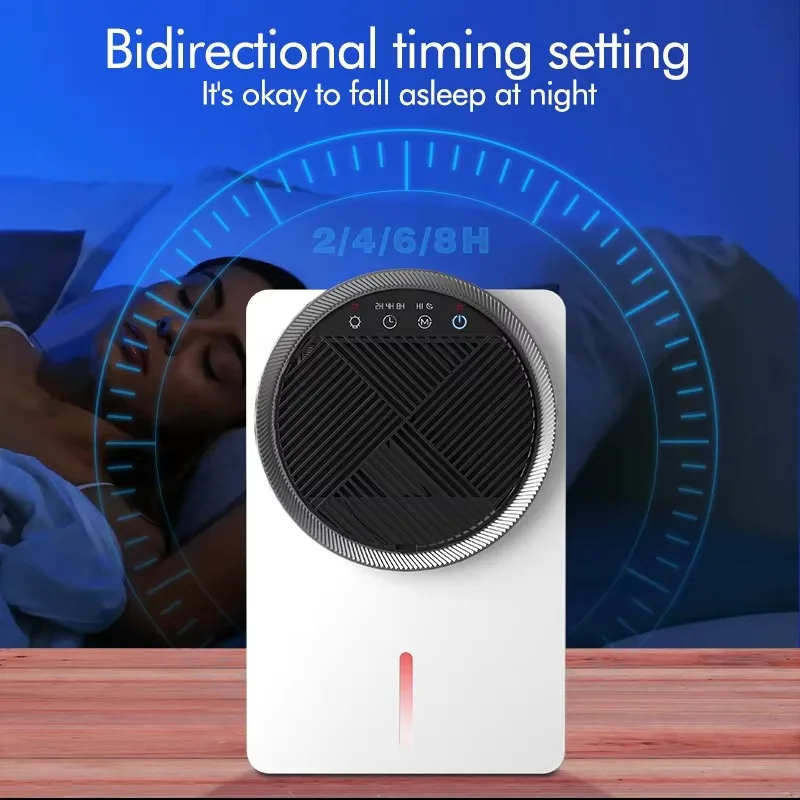 Factory Processing 2500ml/D Easy Home Use Dehumidifier With Removable Water Tank Portable Smart Dehumidifier