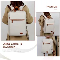 Fashionable and Simple Large-Capacity Backpack Daily Commuting Office Computer Bag - Image 4