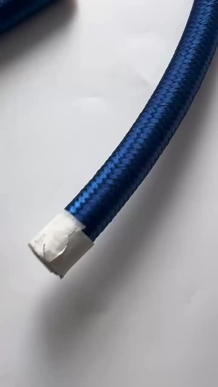 Топливная труба 1 м газового охладителя из ПТФЭ плетеная нержавеющей стали 304