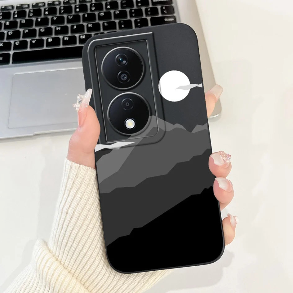 Cute Cartoon Astronaut Square Silicone Soft Case with Camera Lens Protection