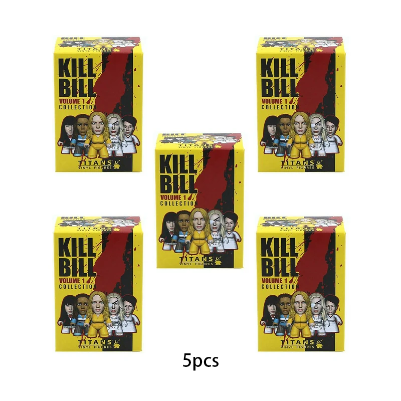 thumbnail image 1 of Figuras de vinilo de la colección Titans Kill Bill Volumen 1 Caja sorpresa La novia Elle Driver Sofie Fatale Buck Crazy Modelo de juguete coleccionable, 1 of 5