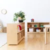 5-Compartment Mobile Storage Cabinet, 24in, Classroom Furniture 1