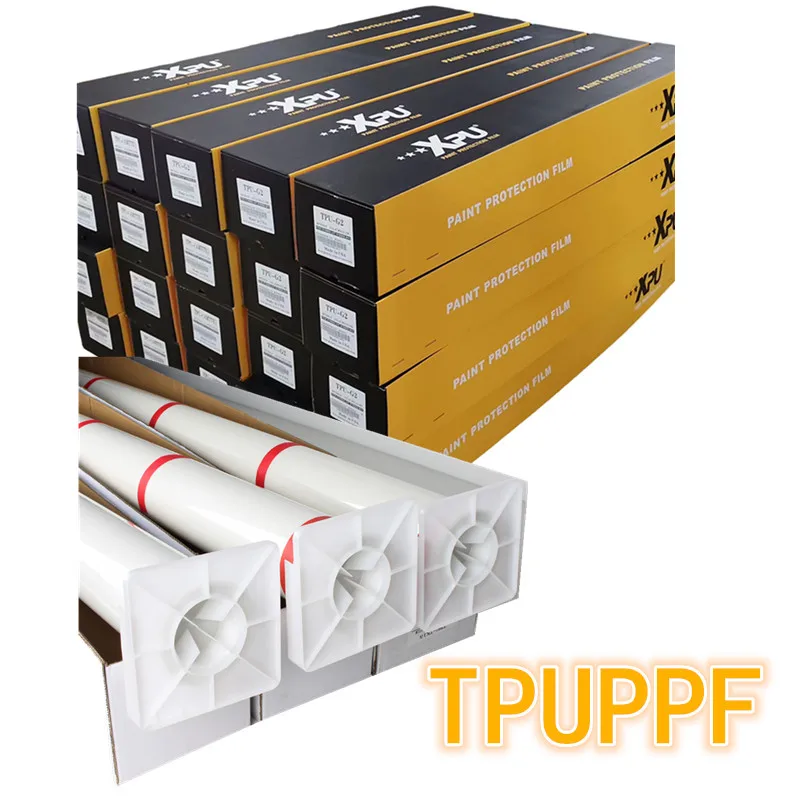 페인트 보호 필름 TPU 랩 필름 광택 ppf, 스크래치 방지, 황변 방지 PPF TPU 투명 PPF