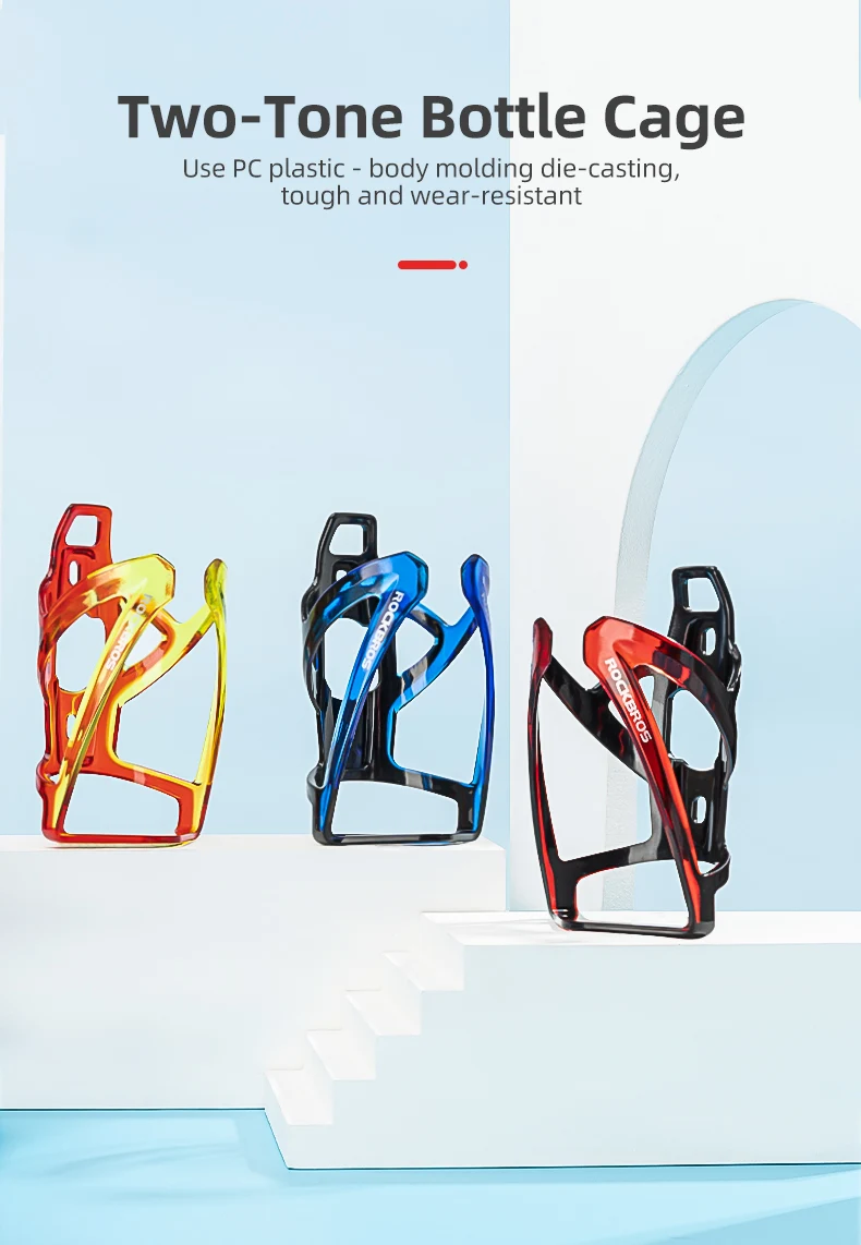 Bicycle Holder Ultra-light Water Bottle Cage Colorful Kettle Cycling One Piece S