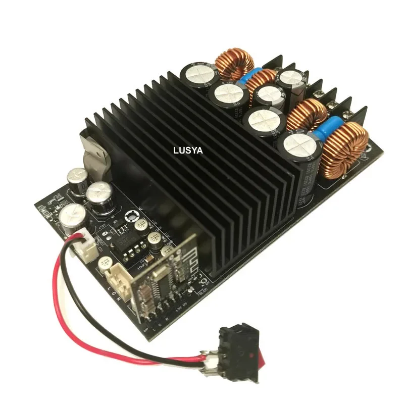 

Плата усилителя HiFi высокой мощности с защитой динамика DLHiFi TPA3255 2,0 Bluetooth 5,2 Φ 600W 315W x2 Stereo Class D