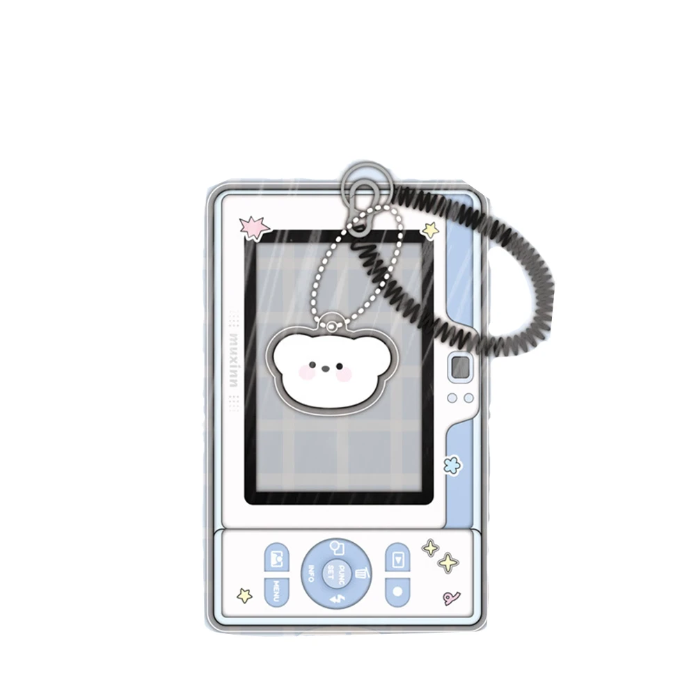 Card Holder Photo Card Holder Card Protector Idol Card Protector Desk Card Holder Card Display Stand INS Acrylic Photocard Holder Kpop Idol Card Holder Transparent Poca Sleeves Photocard Photo Card Storage Box