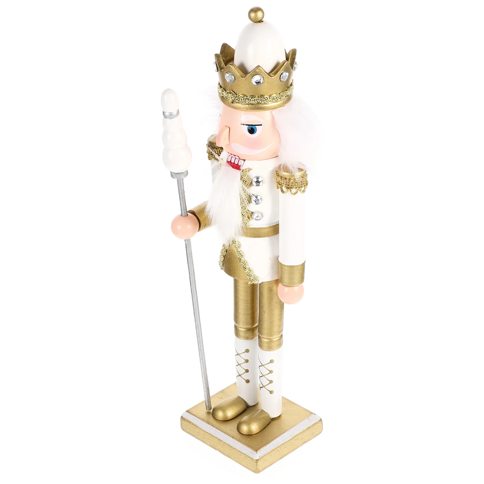 

30cm Christmas Nutcracker Wood Biscuits Festival Lovely Soldier Nutcrackers Craft Dining Table Xmas Party Favor Desktop Giant