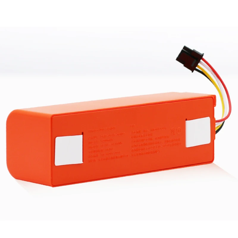 Rograpo Original Li-ion Battery 14.4V 5200mAh For Xiaomi 1S 2S Roborock S50 S51 S55 T60 Robot Vacuum Cleaner 3