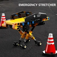 3850PCS Technical Remote Control Off-Road Rescue Vehicle Building Blocks Model Kids Assembly Truck Toys MOC Bricks Gift For Boys 5