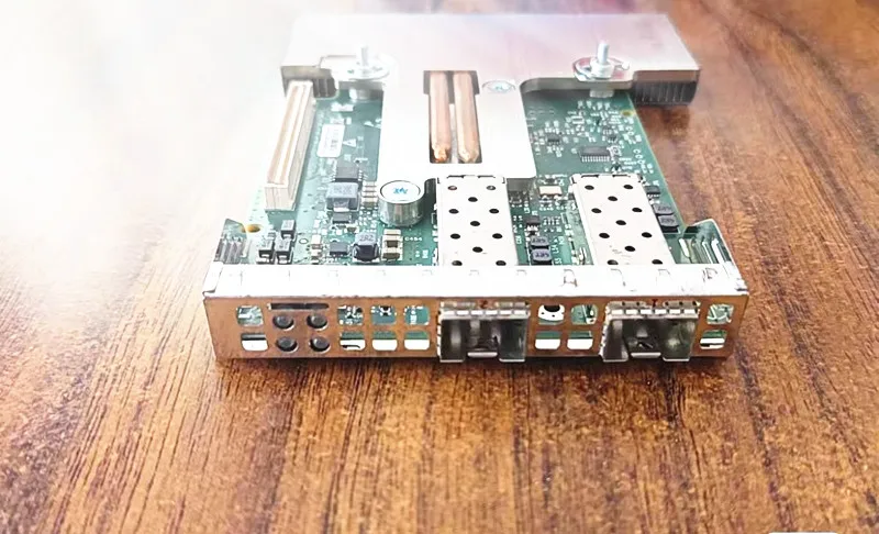 Dell R730 R730XD용 기존 0R887V R887V CONNECTX-4 25GB SFP+ 2 포트 10 기가비트 광섬유 Mellanox CX4121C 칩 네트워크 카드