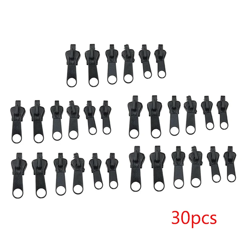 6/12/30pcs Instant Zipper Universal Instant Fix Zipper Repair Kit
