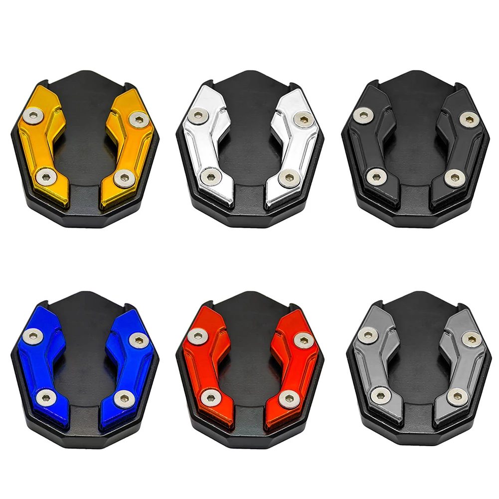 Scooter Motorcycle Kickstand Extender Foot Pad - Premium Side Stand Extension
