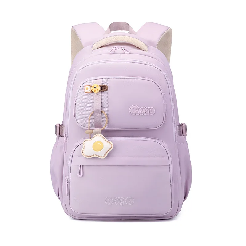 Large Capacity School Bag for teenager Girls Double Shoulder Bag Campus Backpack with Spine Protection Lightweight schoolbag sac 1