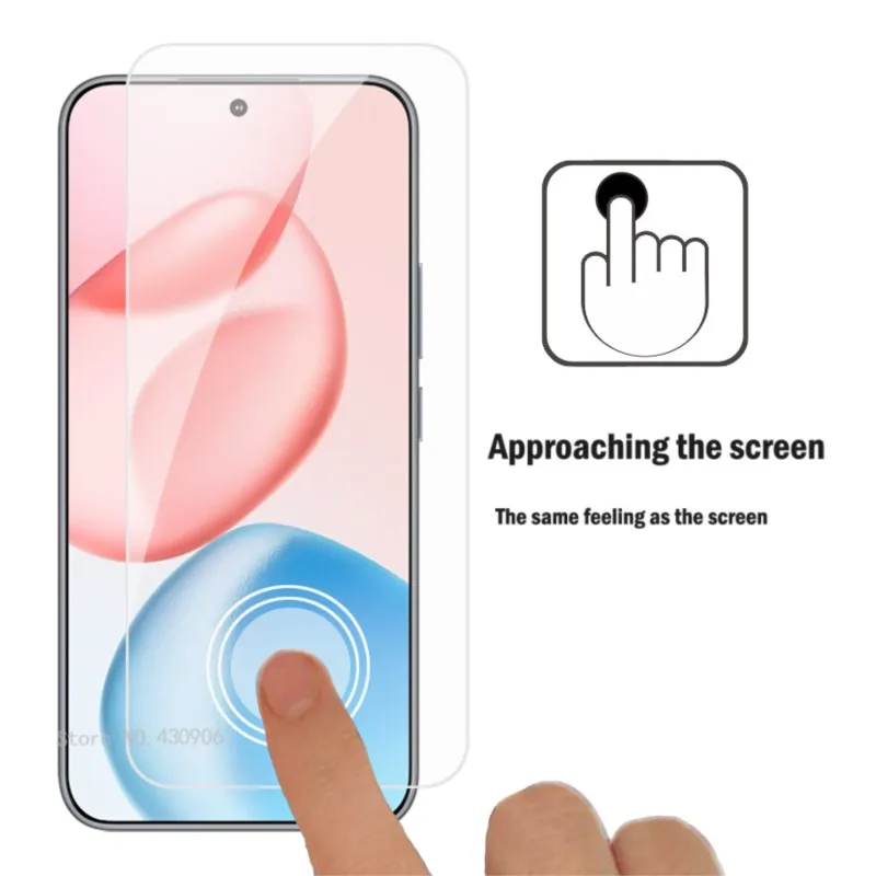Premium High-Quality Transparent Tempered Glass Screen Protector - 3 Piece Set