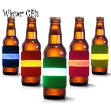 LED luminous party neoprene pat cup holder spring cup holder pat spring cup holder Luminous props Party supplies