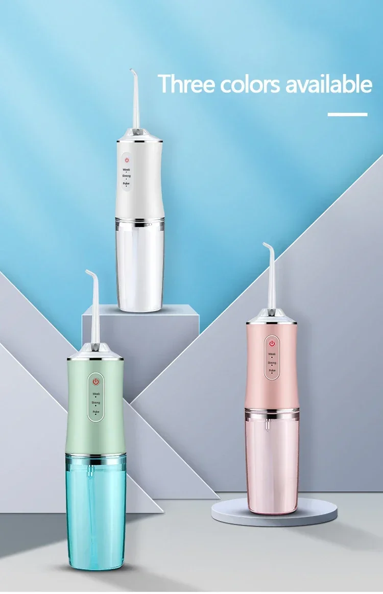 water flosser cleaning