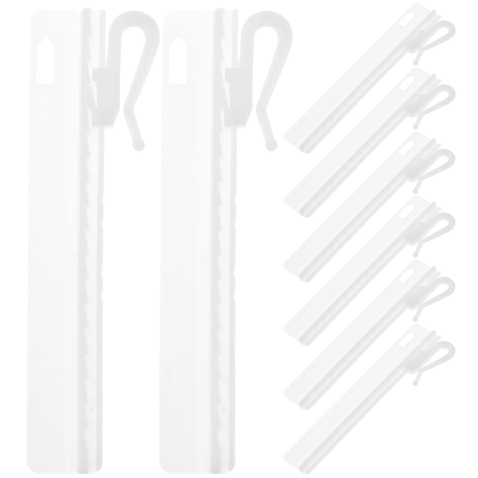 

50pcs Curtain Hanging Hooks Adjustable Hook Adjustable Drapery Curtain Clip