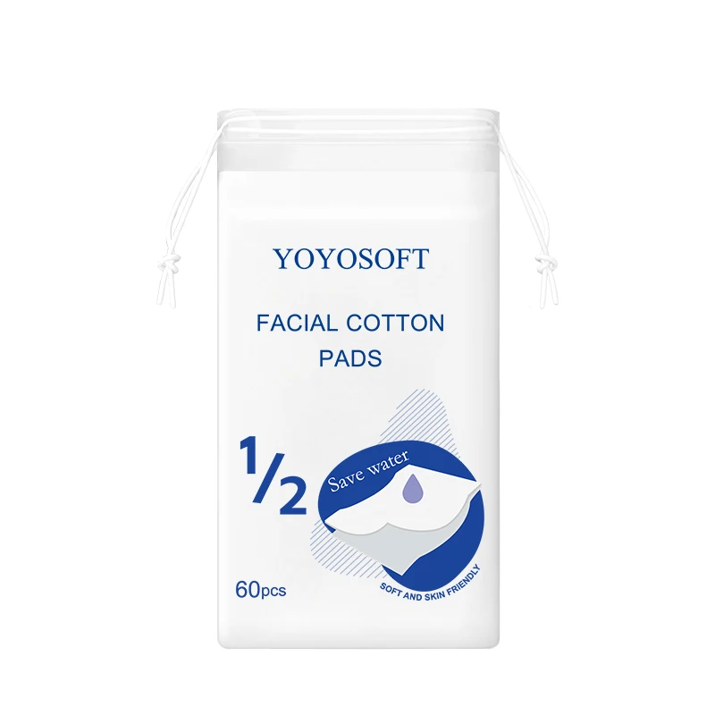 disposable makeup remover pads, water-saving cotton pads, skin-friendly facial wipes, soft cleansing pads, available