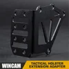 Tactical Holster Adapter For QLS Quick Release System Airsoft Magazine Pouch Tourniquet Carry Extensional Mount Pistol Adapter 1