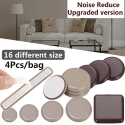 Bumper Chair Fittings Table Sofa Self-Adhesive Slip Mat Furniture Leg Slider Pads Anti Noisy Floor Protector