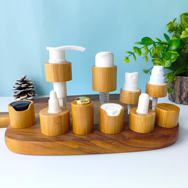 Wholesale 100PCS High Quality Spray Bottles With Plastic Atomizer Cap All Kinds Of Olive Oil Bamboo Lid Essential Oil Wood Cover wood grain humidifier 300ml usb aroma diffuser atomizer usb household humidifier hydrating instrument desktop humidifier