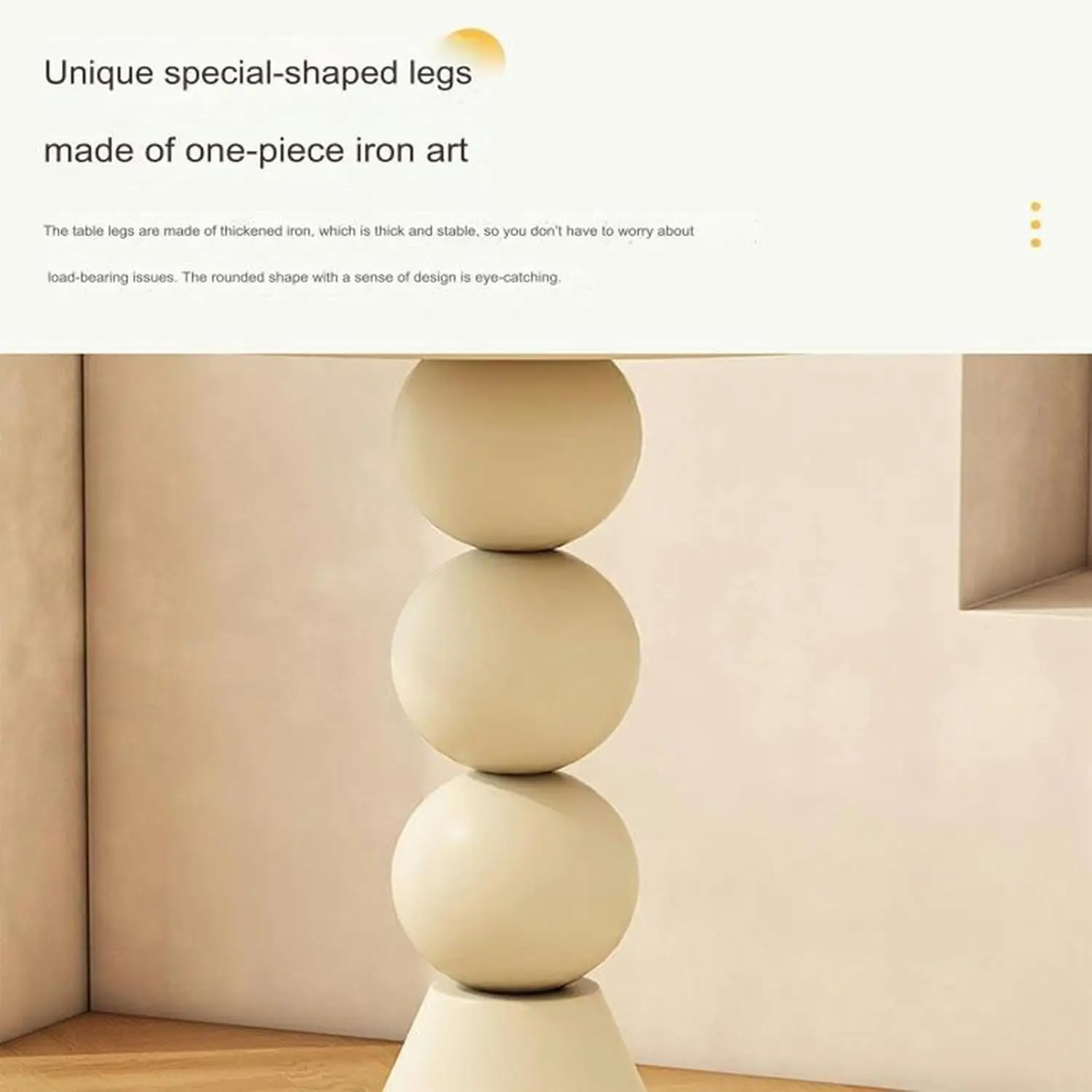 White Pedestal Side Table for Small Spaces, Metal Round Unique End Tables Living Room Modern Corner Accent Table, Martini Table