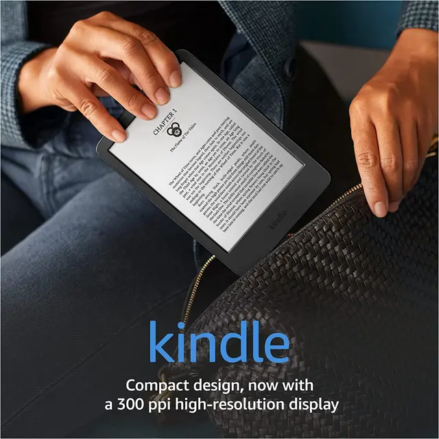 Kindle Black-Liseuse électronique avec écran de 6 pouces – Image 2