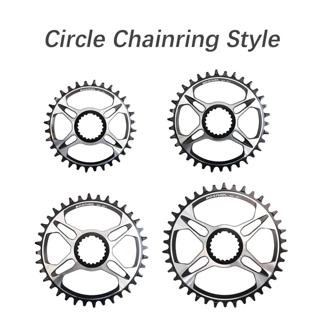 Snail Chainring for Shimano Direct Mount 12s 12 Speed Oval