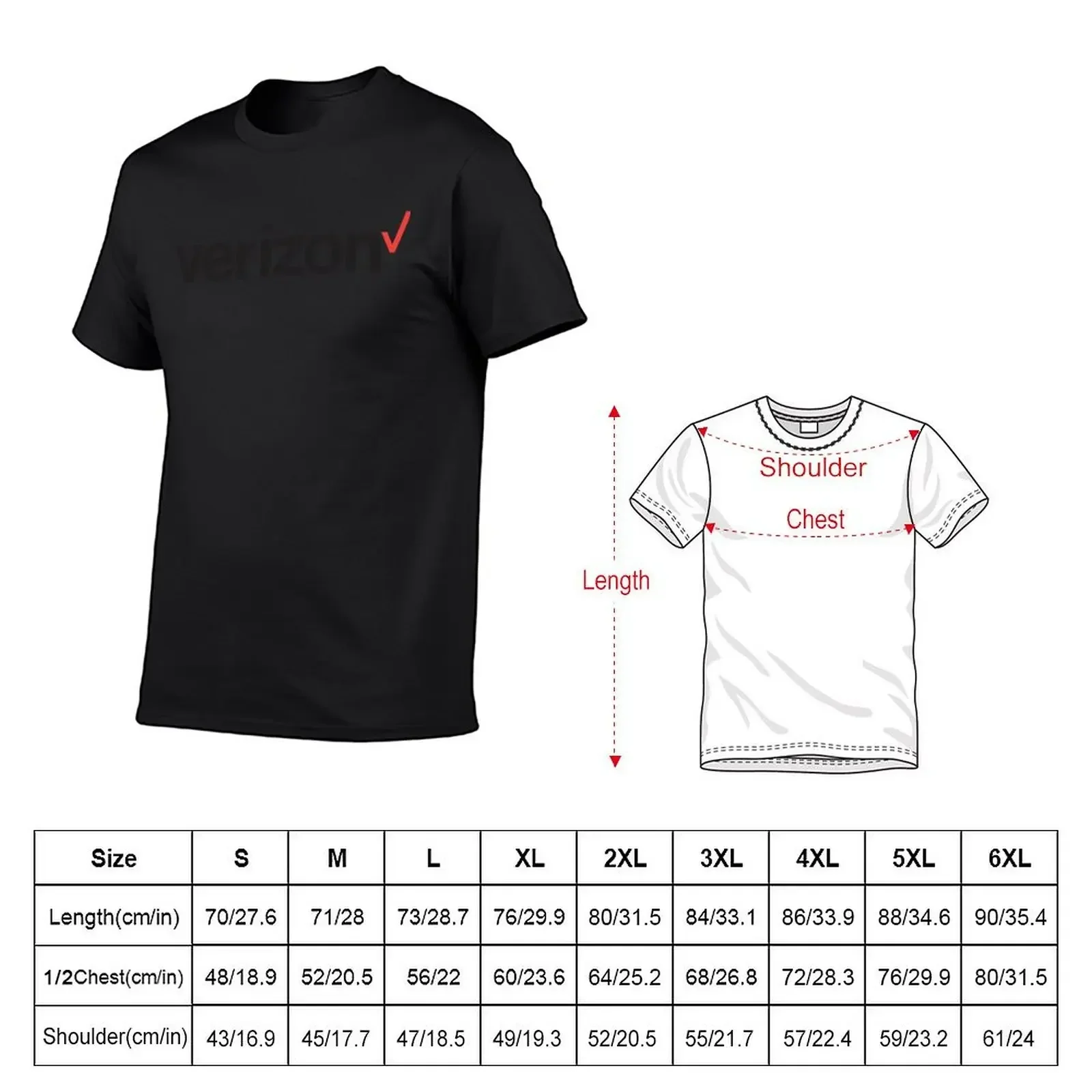 Verizon T-shirt customs vintage cute clothes workout shirts for men