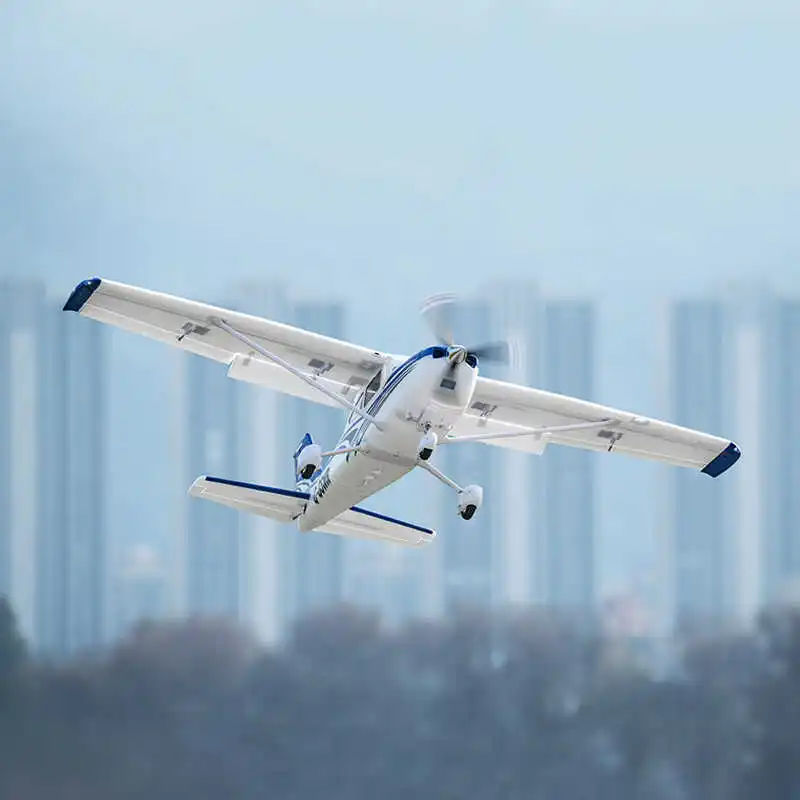 New Fms 1500mm Cessna182 Rc Airplane Scale Model Fixed Wing Hydroplane 50e Electric Toy Aircraft Starter Training Machine 5