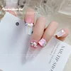 100Pcs Mini Camellia Rhinestones Nail Jewelry 4mm Resin Flower Nail Charms Parts Colorful Rose Nails Art Decor Accessories 2