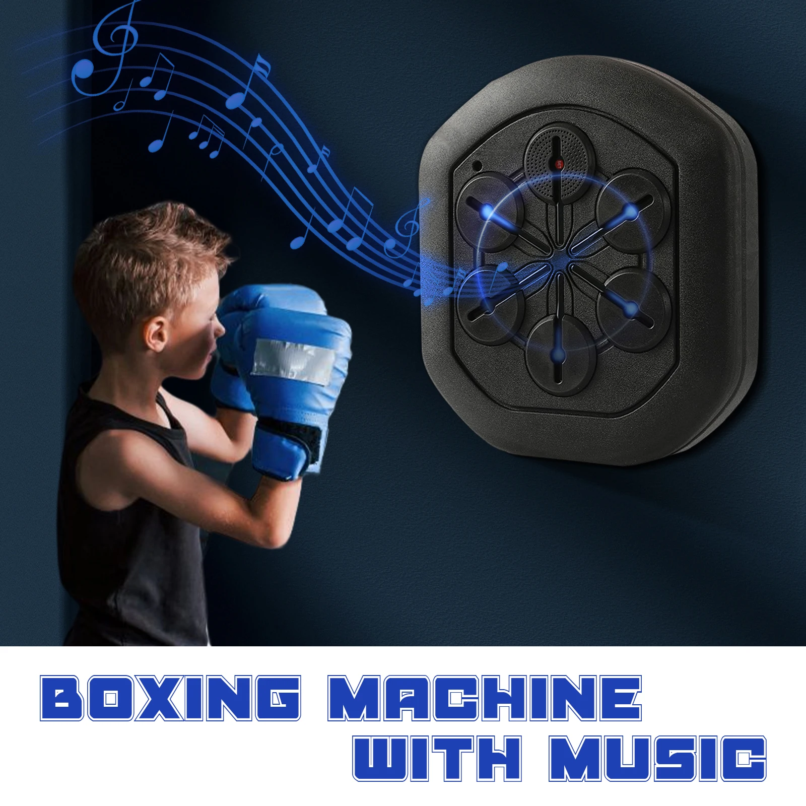 Boksen Fitness Trainer Muziek Boksen Machine Elektronische Muur Doel Wandmontage Boksen Machine Muziek Home Fitness| | AliExpress