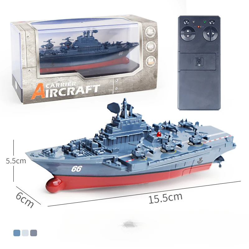 Mini Remote control ship Aircraft Carrier RC Boat Military Model Remote ...