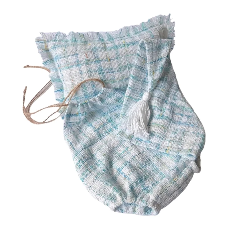 

Baby Romper for Photography Photo Costume Posing Pillow 0-3M Infant Photo Suit 40JC