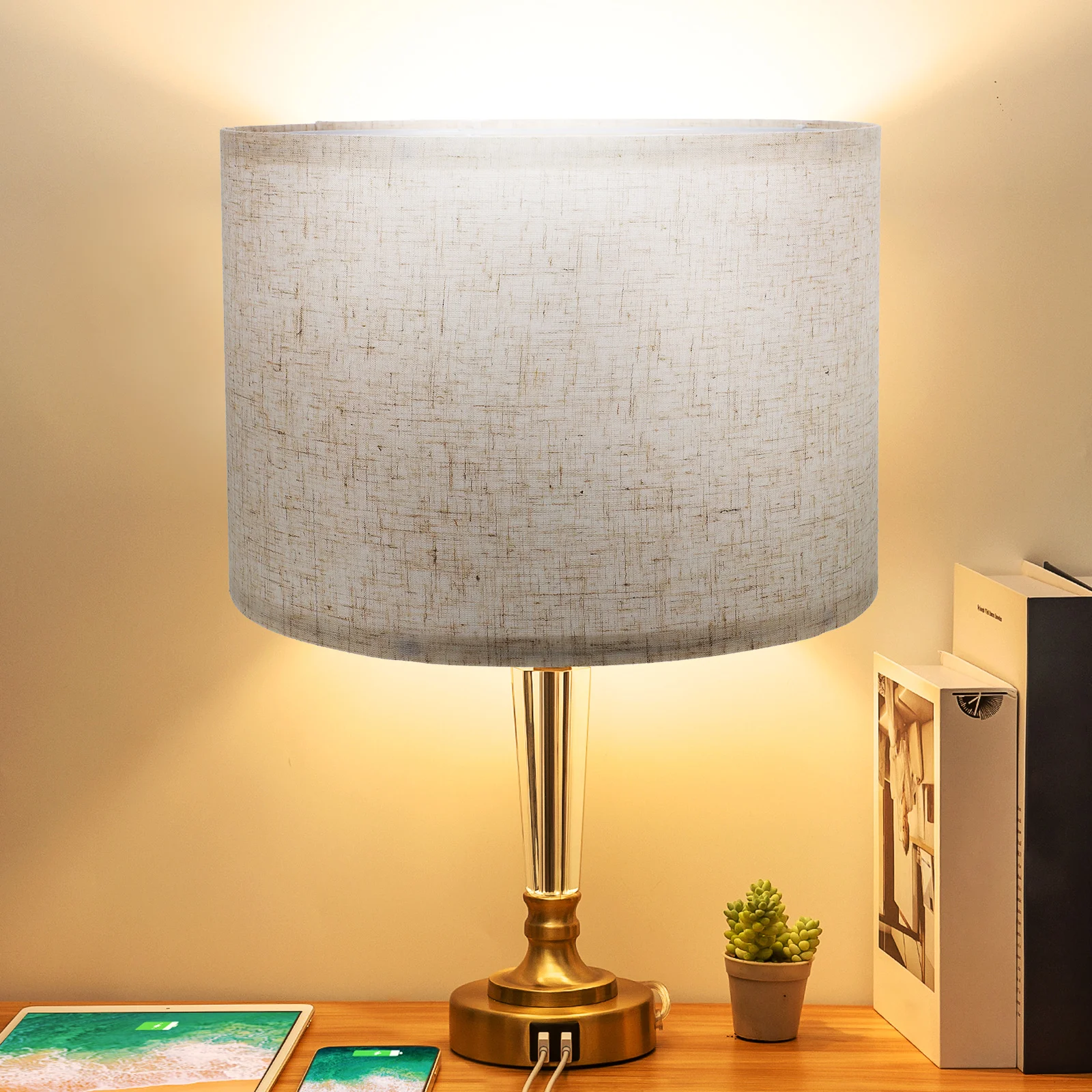 

Decent Table Lamp Shade Ceiling Lamp Shade Fabric Lampshade Dismountable Lampshade
