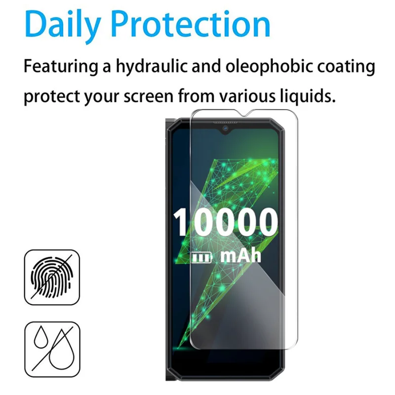 2PCS Tempered Glass For Oukitel K15 Plus Protective Film Screen Protector Phone Cover